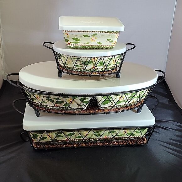 BRAND NEW TEMP-TATIONS PRESENTABLE OVENWARE BY TORA - Picture 3 of 16